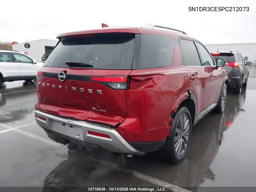 2023 NISSAN PATHFINDER VIN 5N1DR3CE5PC212073 — фото 4