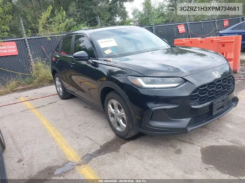 HONDA HR-V 2023, VIN 3CZRZ1H3XPM734681