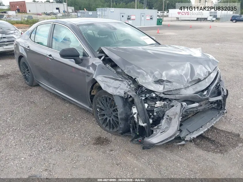 TOYOTA CAMRY 2023, VIN 4T1G11AK2PU832035
