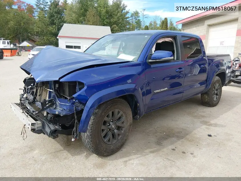 2023 TOYOTA TACOMA VIN 3TMCZ5AN6PM618067 — фото 2