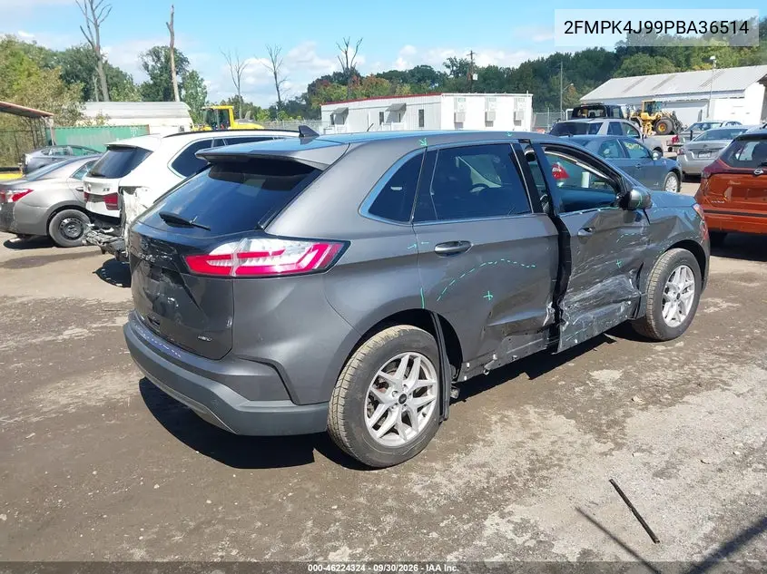 2023 FORD EDGE VIN 2FMPK4J99PBA36514 — фото 2
