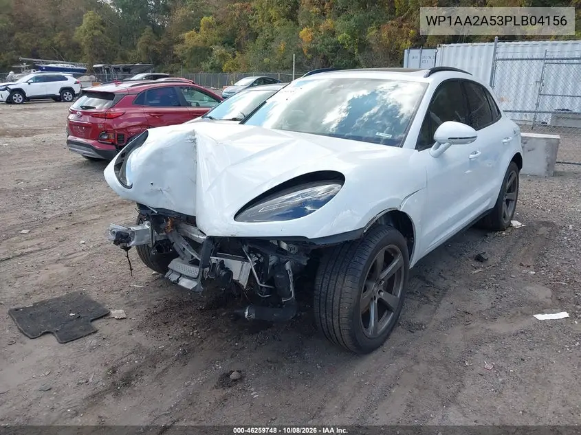 2023 PORSCHE MACAN VIN WP1AA2A53PLB04156 — фото 2