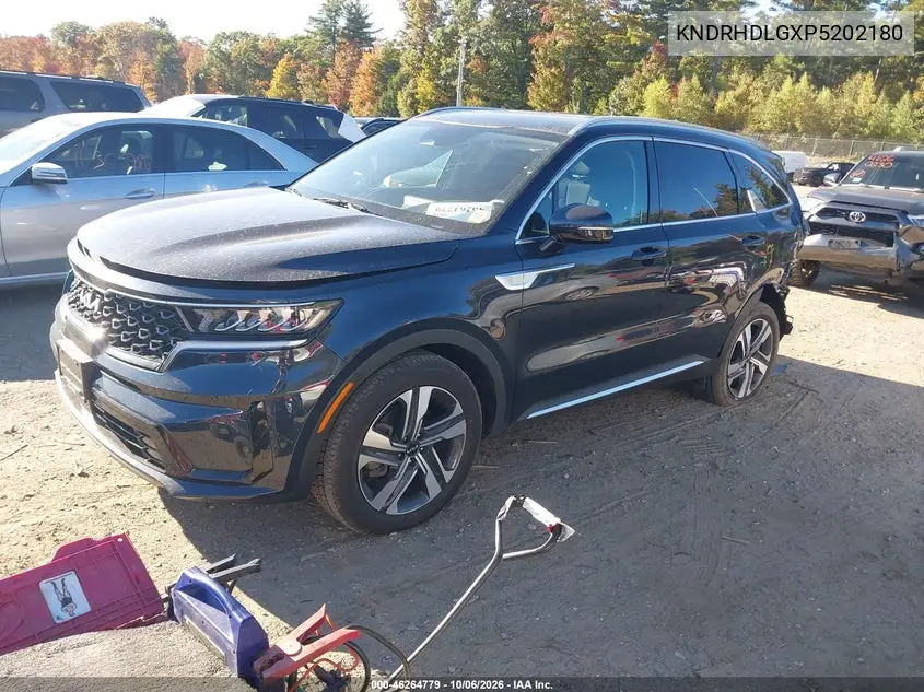 2023 KIA SORENTO VIN KNDRHDLGXP5202180 — фото 2