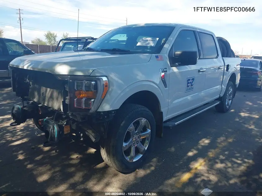 2023 FORD F-150 VIN 1FTFW1E85PFC00666 — фото 2