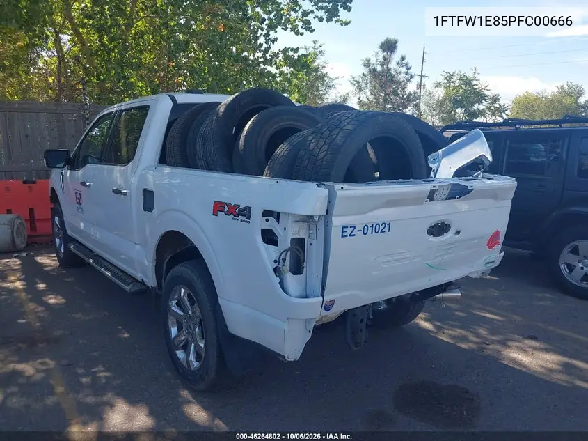 2023 FORD F-150 VIN 1FTFW1E85PFC00666 — фото 3