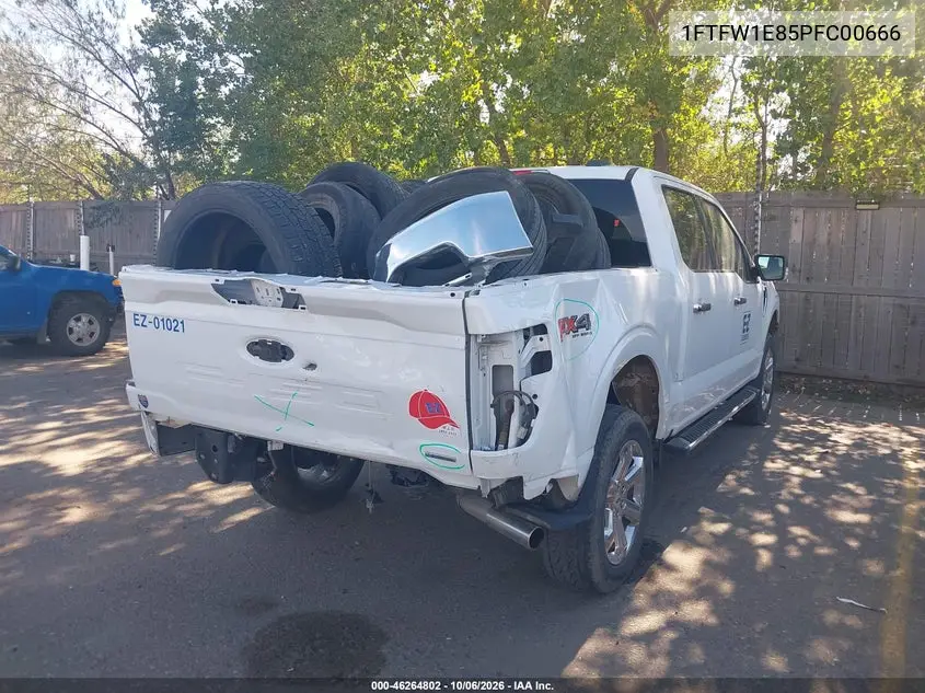 2023 FORD F-150 VIN 1FTFW1E85PFC00666 — фото 4