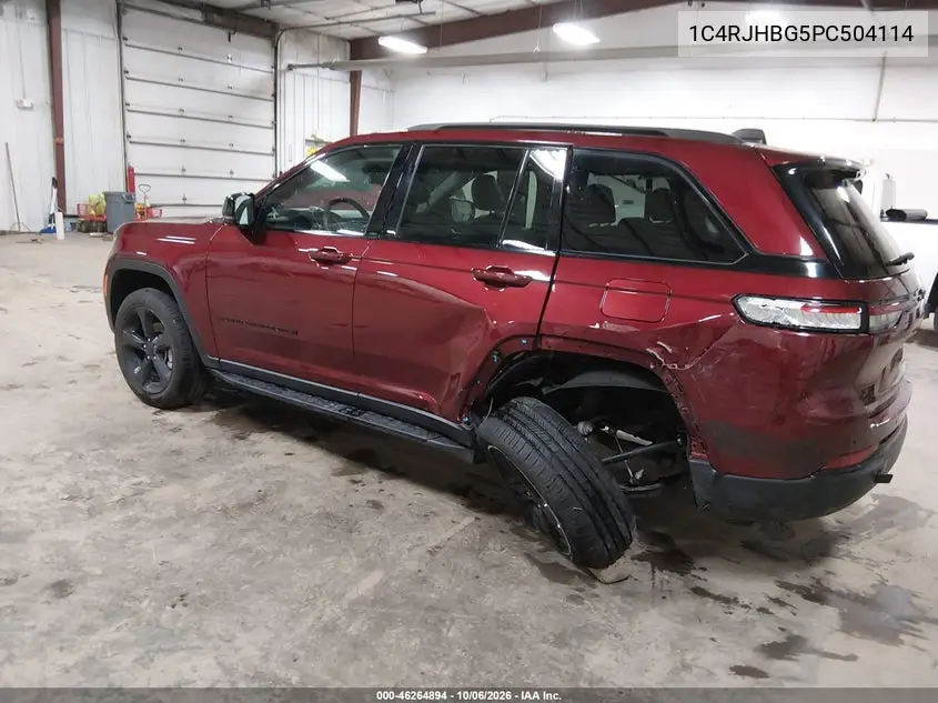 2023 JEEP GRAND CHEROKEE VIN 1C4RJHBG5PC504114 — фото 3
