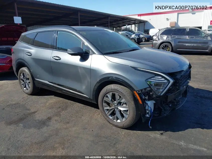 KIA SPORTAGE 2023, VIN KNDPXCAG0P7076102