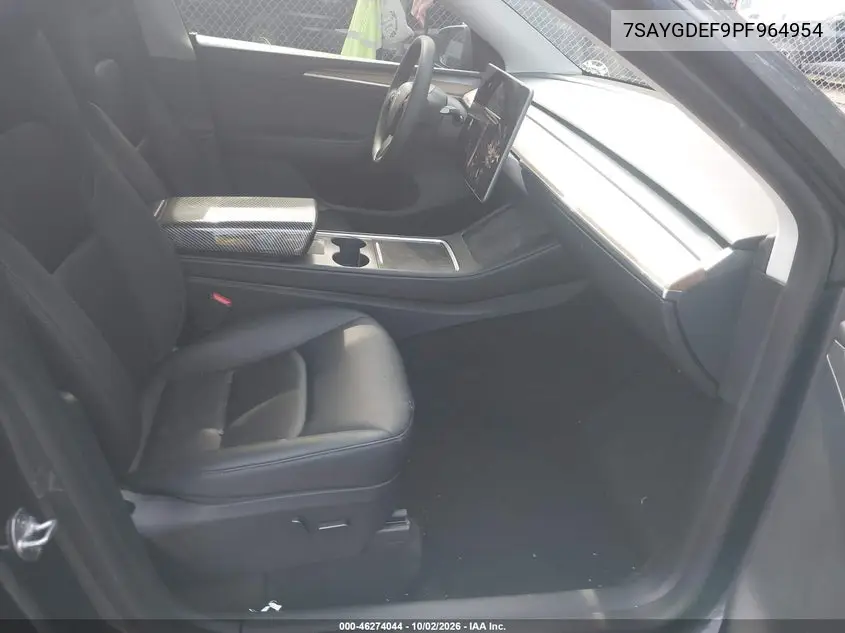 2023 TESLA MODEL Y VIN 7SAYGDEF9PF964954 — фото 5