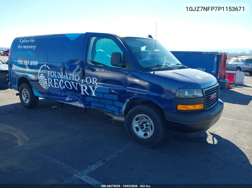GMC SAVANA 2023, VIN 1GJZ7NFP7P1153671