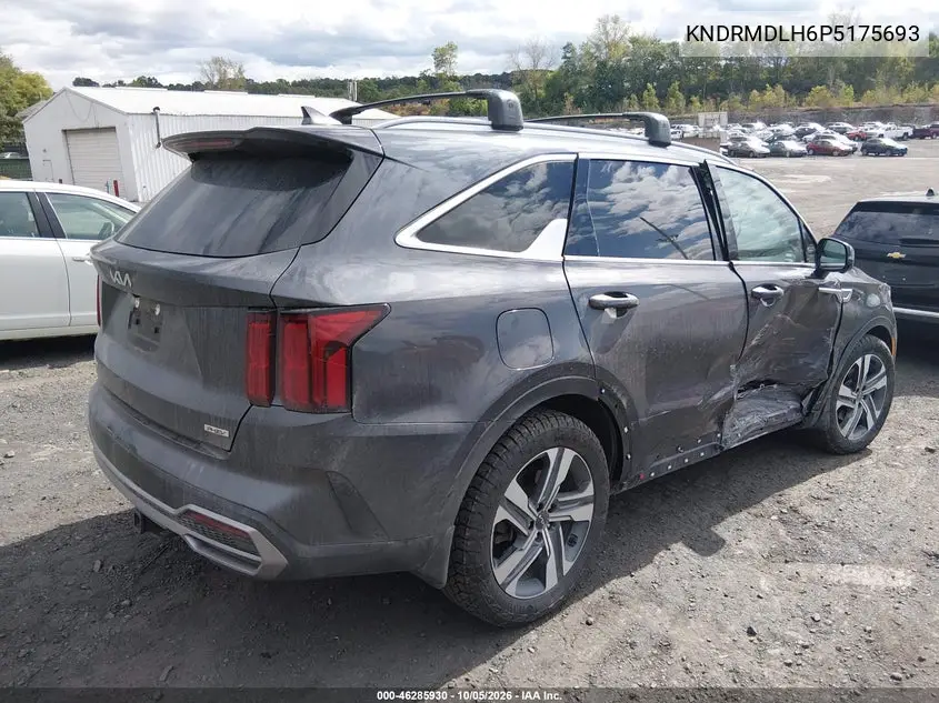2023 KIA SORENTO VIN KNDRMDLH6P5175693 — фото 4