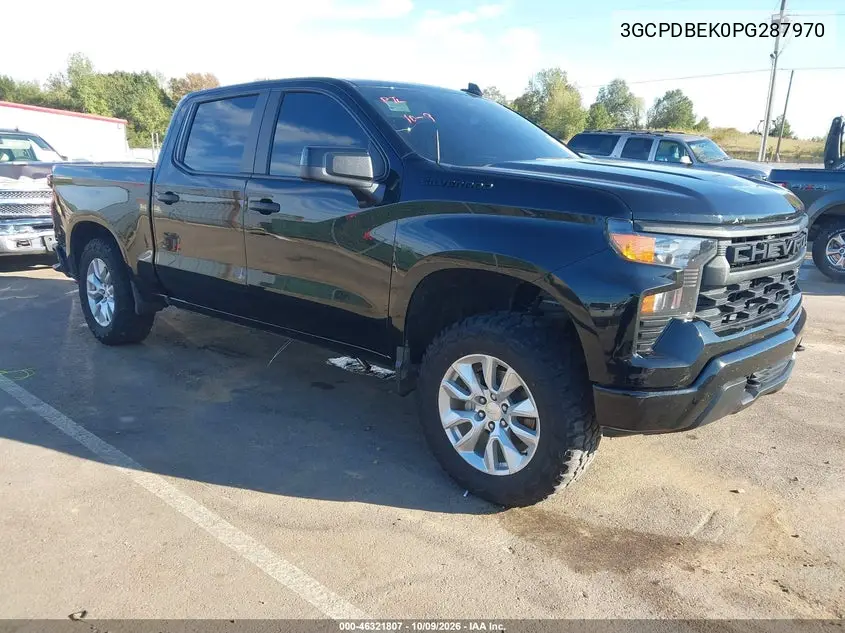 CHEVROLET SILVERADO 2023, VIN 3GCPDBEK0PG287970