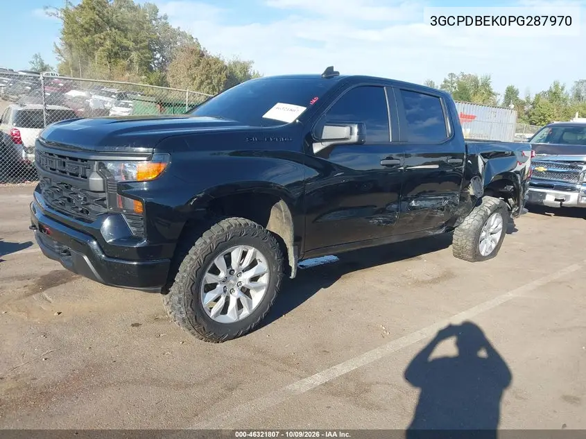 2023 CHEVROLET SILVERADO VIN 3GCPDBEK0PG287970 — фото 2