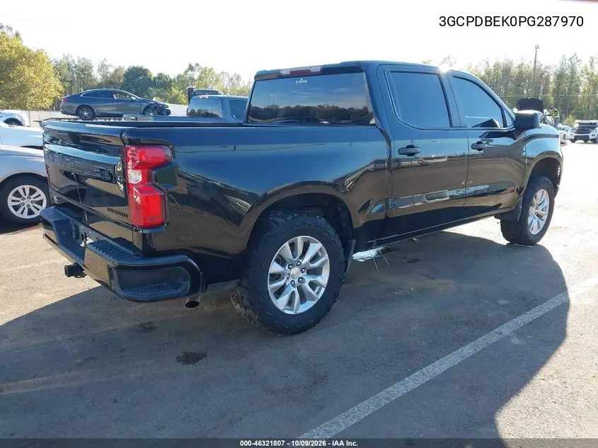 2023 CHEVROLET SILVERADO VIN 3GCPDBEK0PG287970 — фото 4