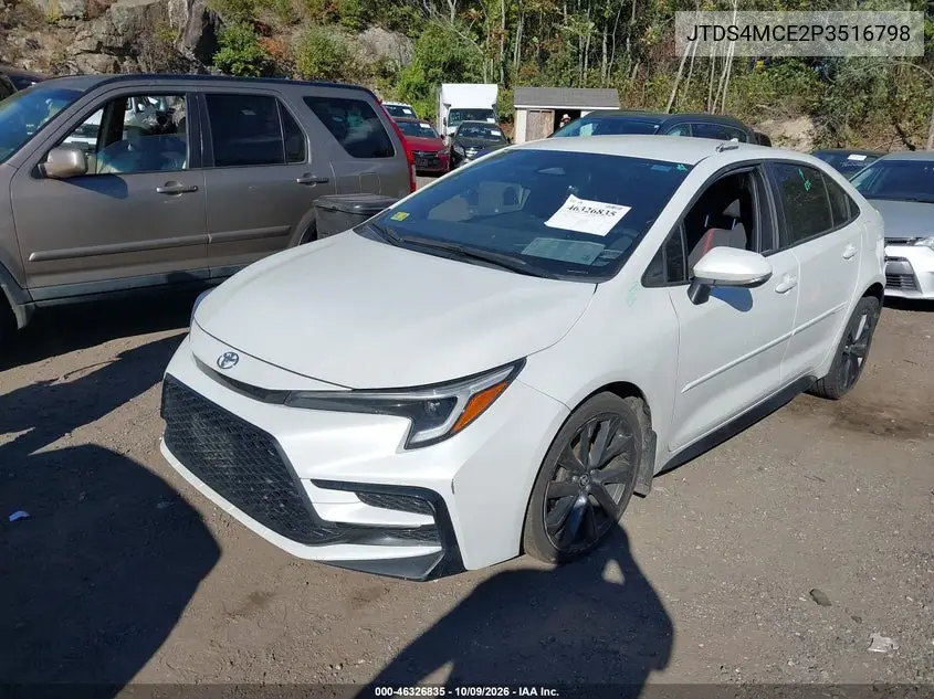 2023 TOYOTA COROLLA VIN JTDS4MCE2P3516798 — фото 2
