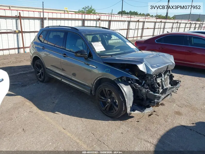 VOLKSWAGEN TIGUAN 2023, VIN 3VVCB7AX3PM077952