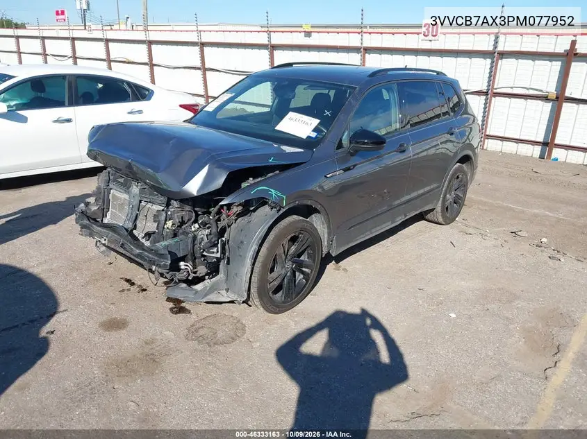 2023 VOLKSWAGEN TIGUAN VIN 3VVCB7AX3PM077952 — фото 2