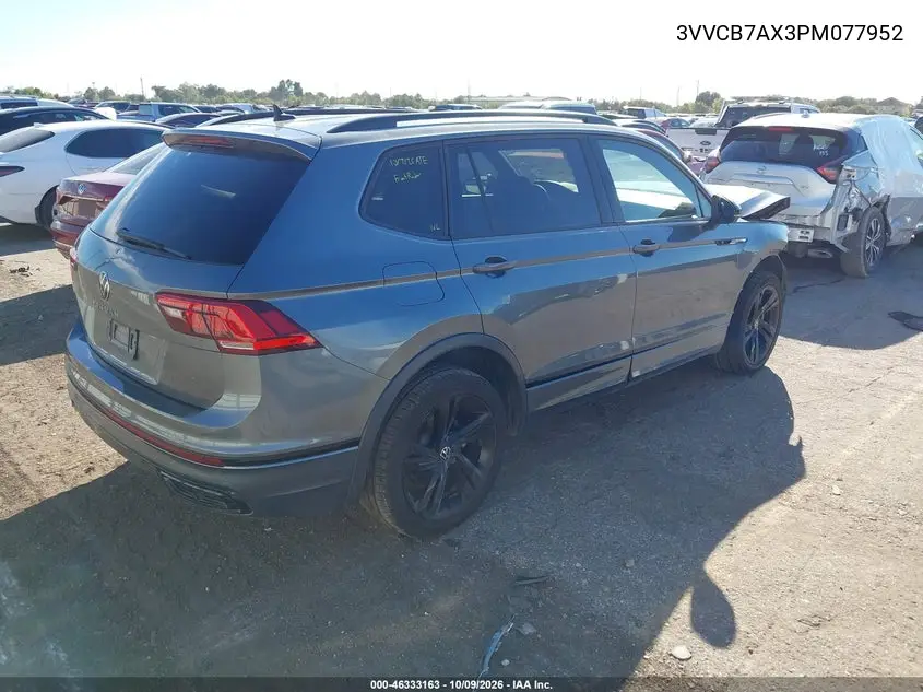 2023 VOLKSWAGEN TIGUAN VIN 3VVCB7AX3PM077952 — фото 4