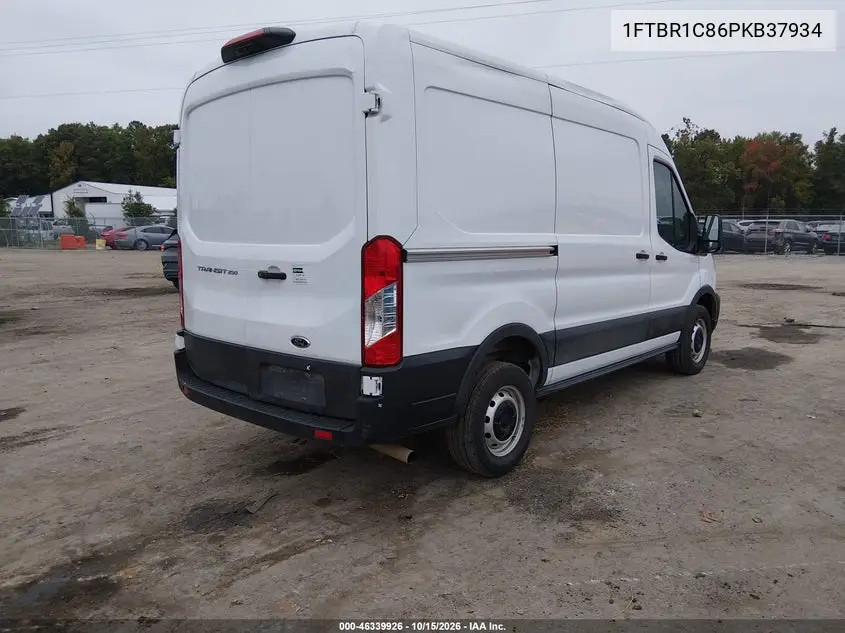2023 FORD TRANSIT VIN 1FTBR1C86PKB37934 — фото 4
