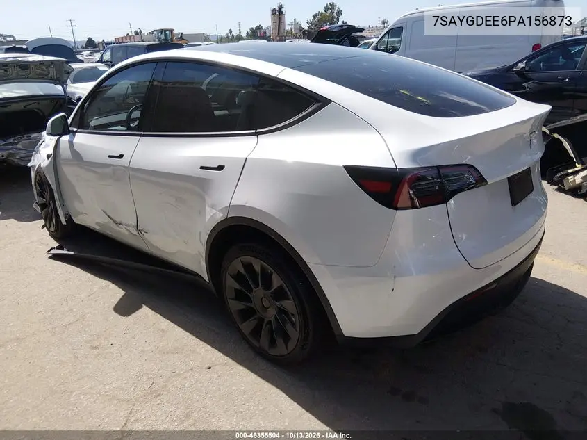 2023 TESLA MODEL Y VIN 7SAYGDEE6PA156873 — фото 3