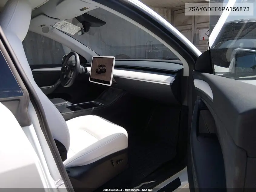 2023 TESLA MODEL Y VIN 7SAYGDEE6PA156873 — фото 5