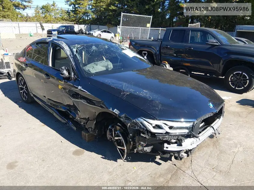 BMW 5ER 2023, VIN WBA13BJ08PWX95986