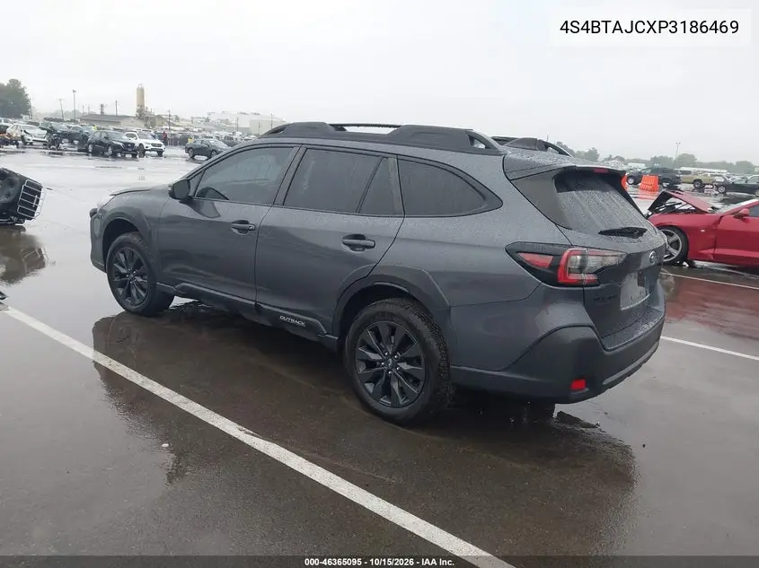 2023 SUBARU OUTBACK VIN 4S4BTAJCXP3186469 — фото 3