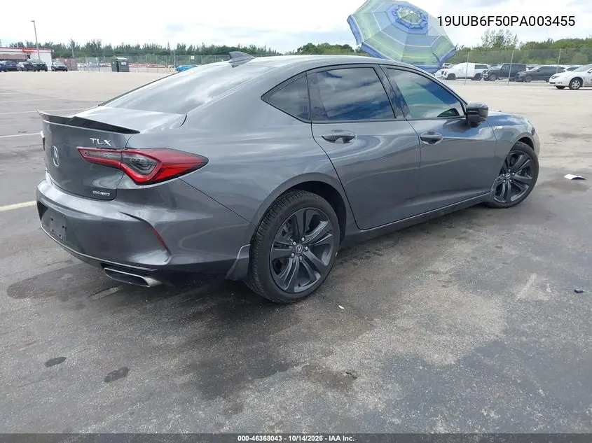 2023 ACURA TLX VIN 19UUB6F50PA003455 — фото 4