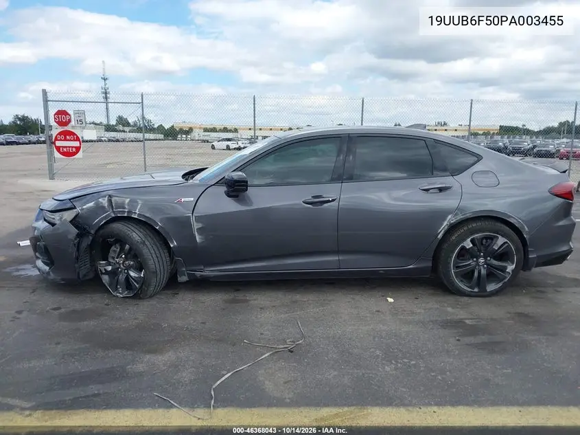 2023 ACURA TLX VIN 19UUB6F50PA003455 — фото 6