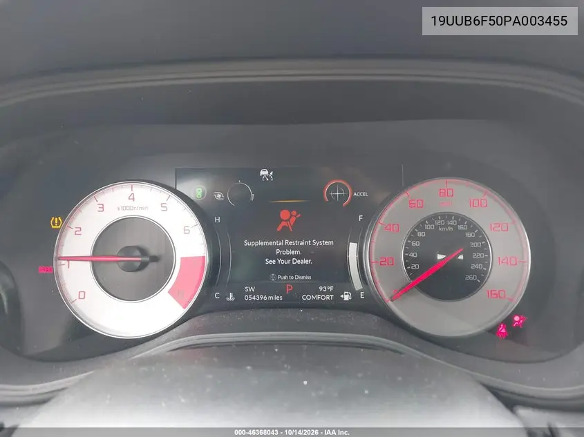 2023 ACURA TLX VIN 19UUB6F50PA003455 — фото 7