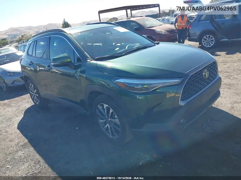 TOYOTA COROLLA CROSS 2023, VIN 7MUDAABG4PV062965