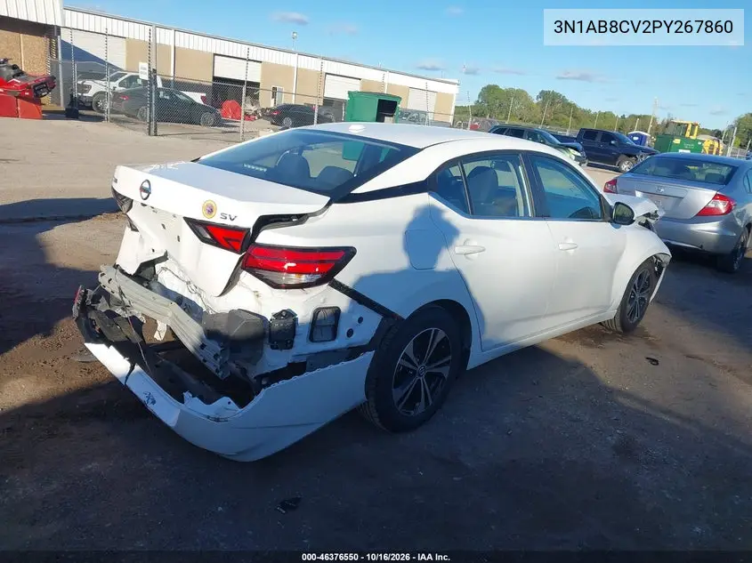 2023 NISSAN SENTRA VIN 3N1AB8CV2PY267860 — фото 4