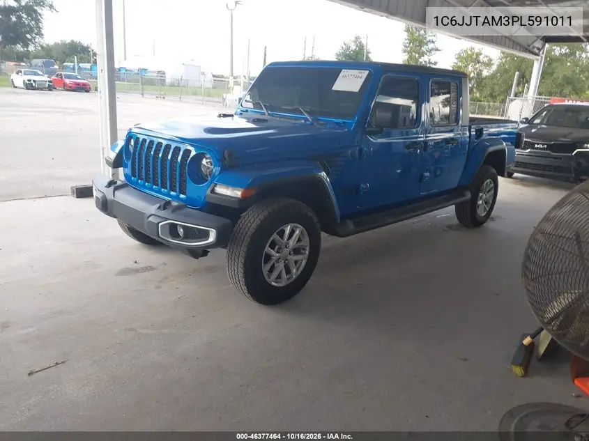2023 JEEP GLADIATOR VIN 1C6JJTAM3PL591011 — фото 2