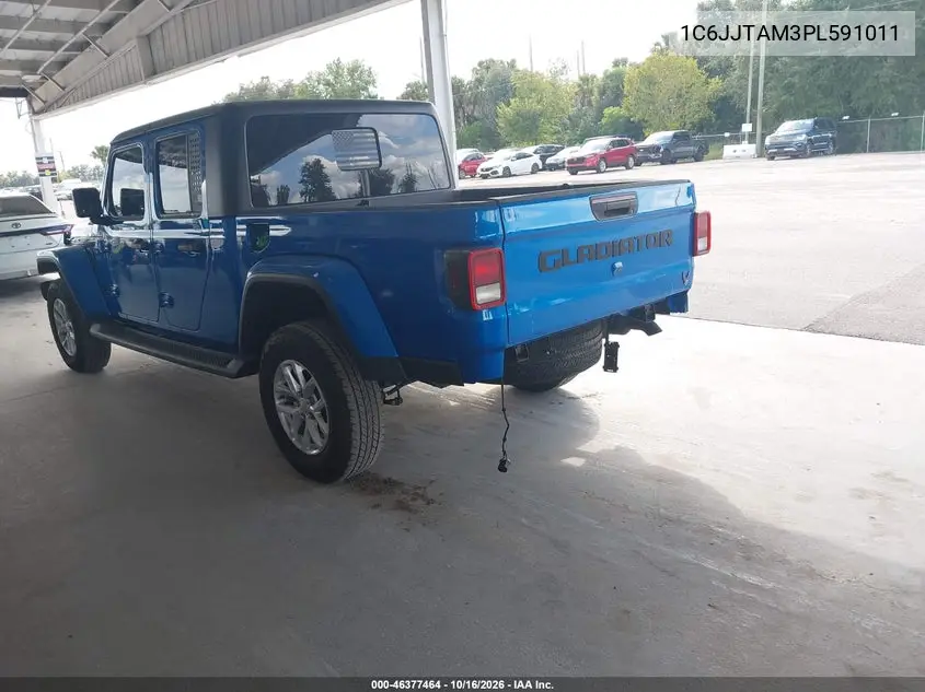 2023 JEEP GLADIATOR VIN 1C6JJTAM3PL591011 — фото 3