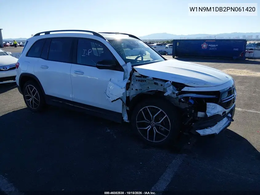 MERCEDES EQB 2023, VIN W1N9M1DB2PN061420