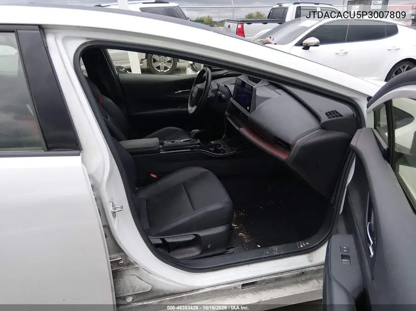 2023 TOYOTA PRIUS VIN JTDACACU5P3007809 — фото 5