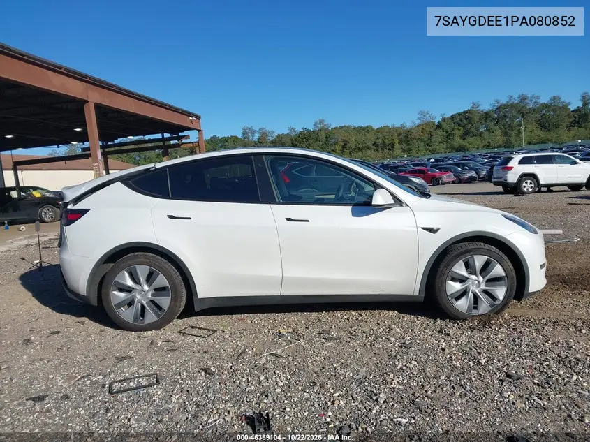 2023 TESLA MODEL Y VIN 7SAYGDEE1PA080852 — фото 12