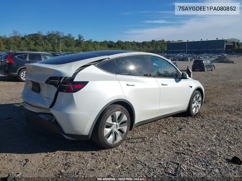 2023 TESLA MODEL Y VIN 7SAYGDEE1PA080852 — фото 4