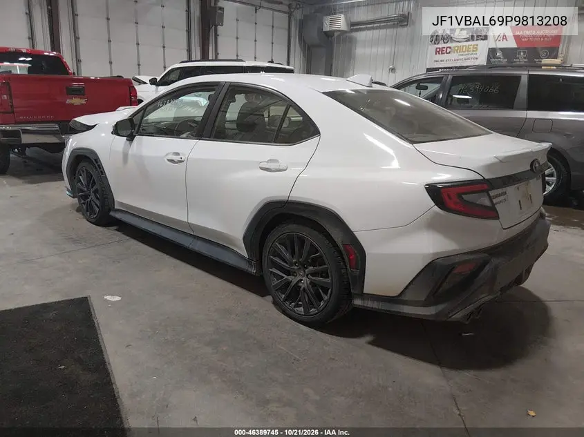 2023 SUBARU WRX VIN JF1VBAL69P9813208 — фото 3