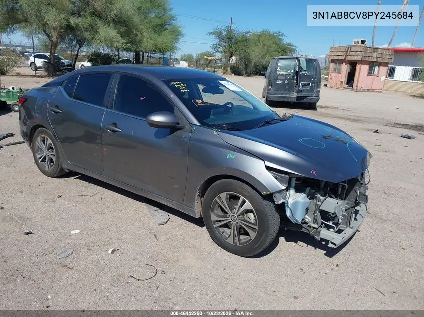 NISSAN SENTRA 2023, VIN 3N1AB8CV8PY245684