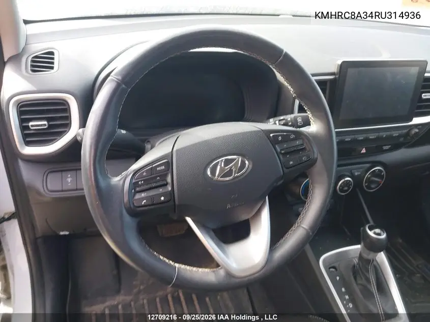 2024 HYUNDAI VENUE VIN KMHRC8A34RU314936 — фото 16