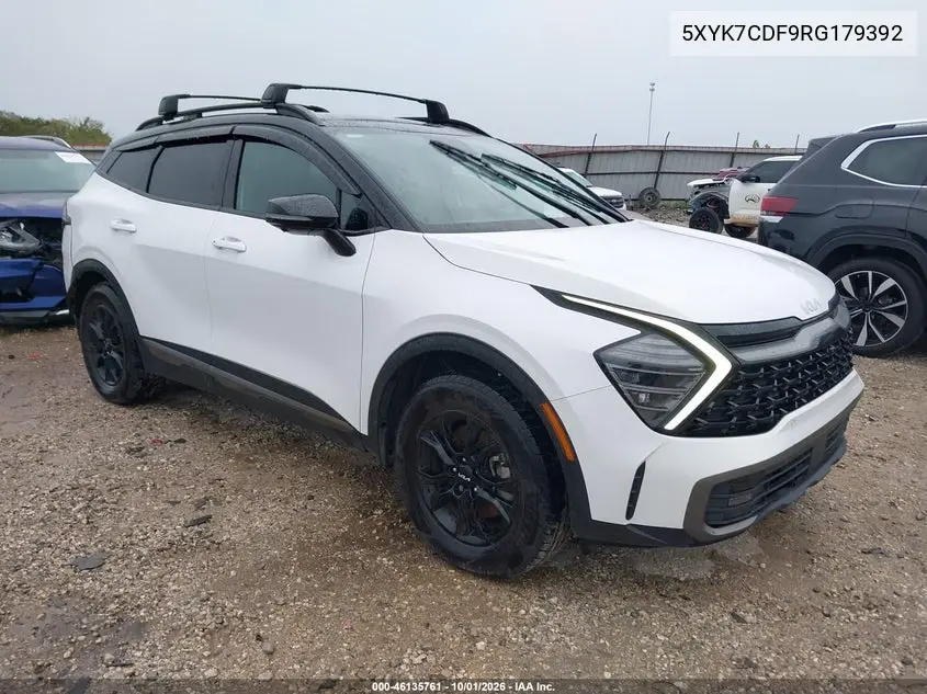 KIA SPORTAGE 2024, VIN 5XYK7CDF9RG179392