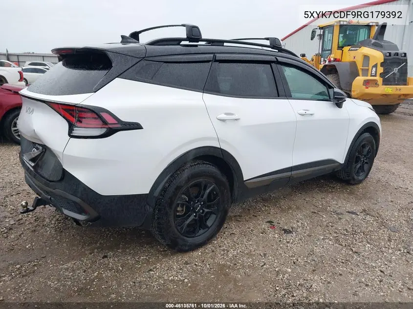 2024 KIA SPORTAGE VIN 5XYK7CDF9RG179392 — фото 4