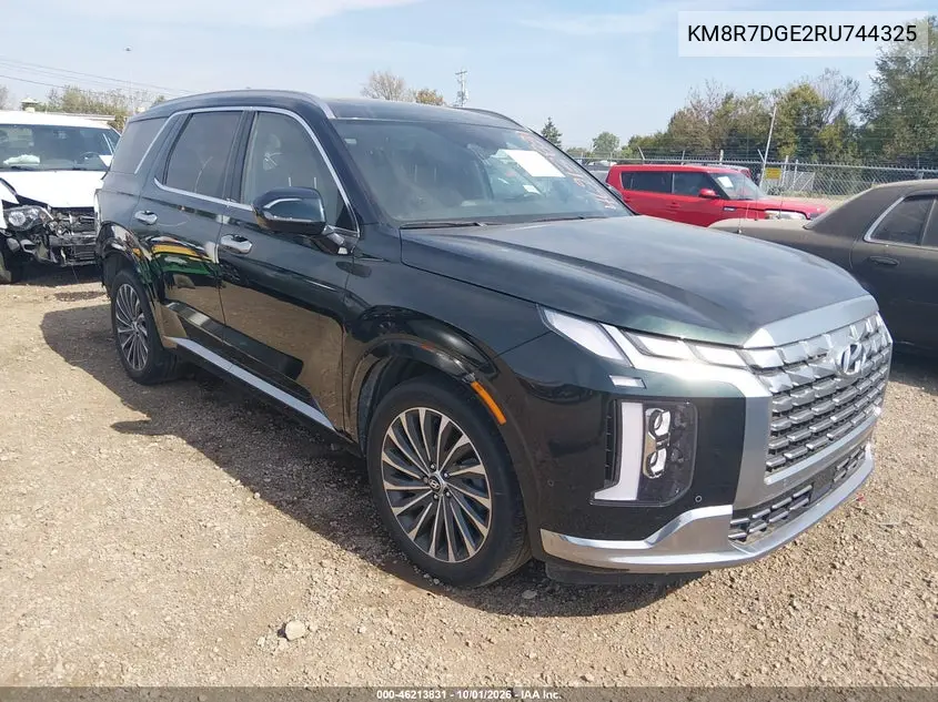 HYUNDAI PALISADE 2024, VIN KM8R7DGE2RU744325