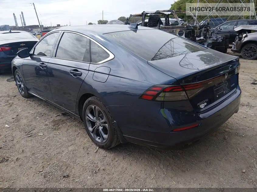 2024 HONDA ACCORD VIN 1HGCY2F60RA085878 — фото 3