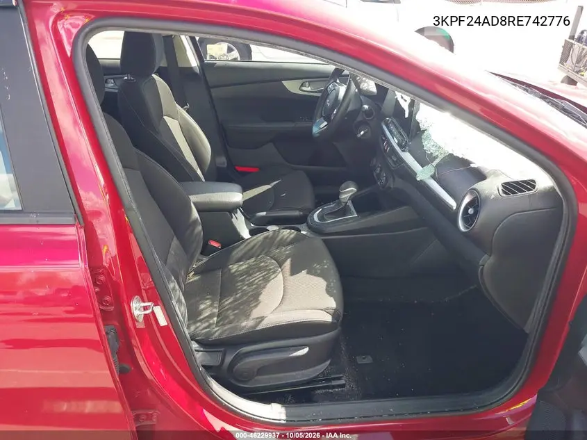 2024 KIA FORTE VIN 3KPF24AD8RE742776 — фото 5