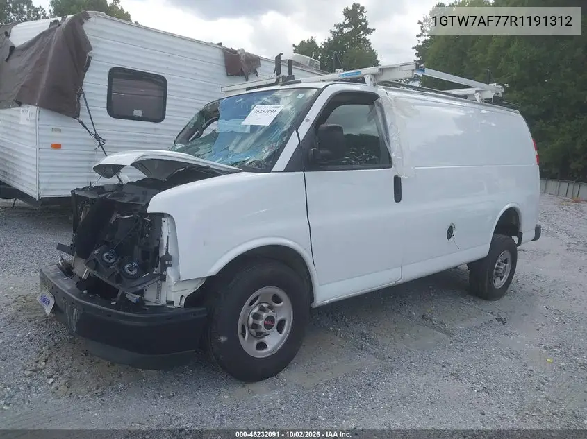 2024 GMC SAVANA VIN 1GTW7AF77R1191312 — фото 2