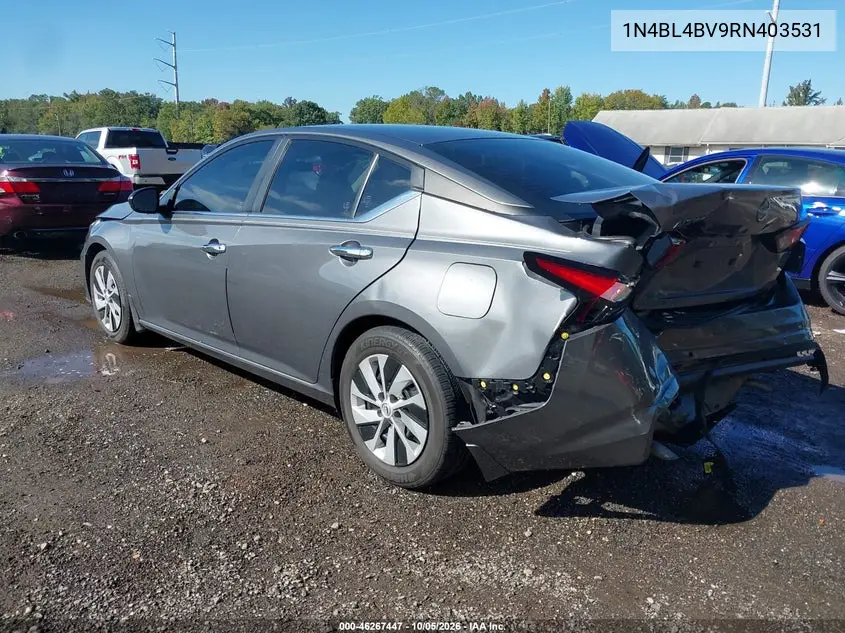 2024 NISSAN ALTIMA VIN 1N4BL4BV9RN403531 — фото 3