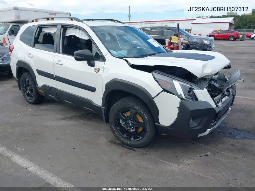 SUBARU FORESTER 2024, VIN JF2SKAJC8RH507312