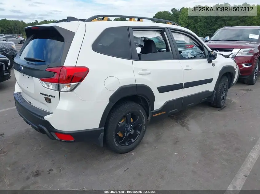 2024 SUBARU FORESTER VIN JF2SKAJC8RH507312 — фото 4